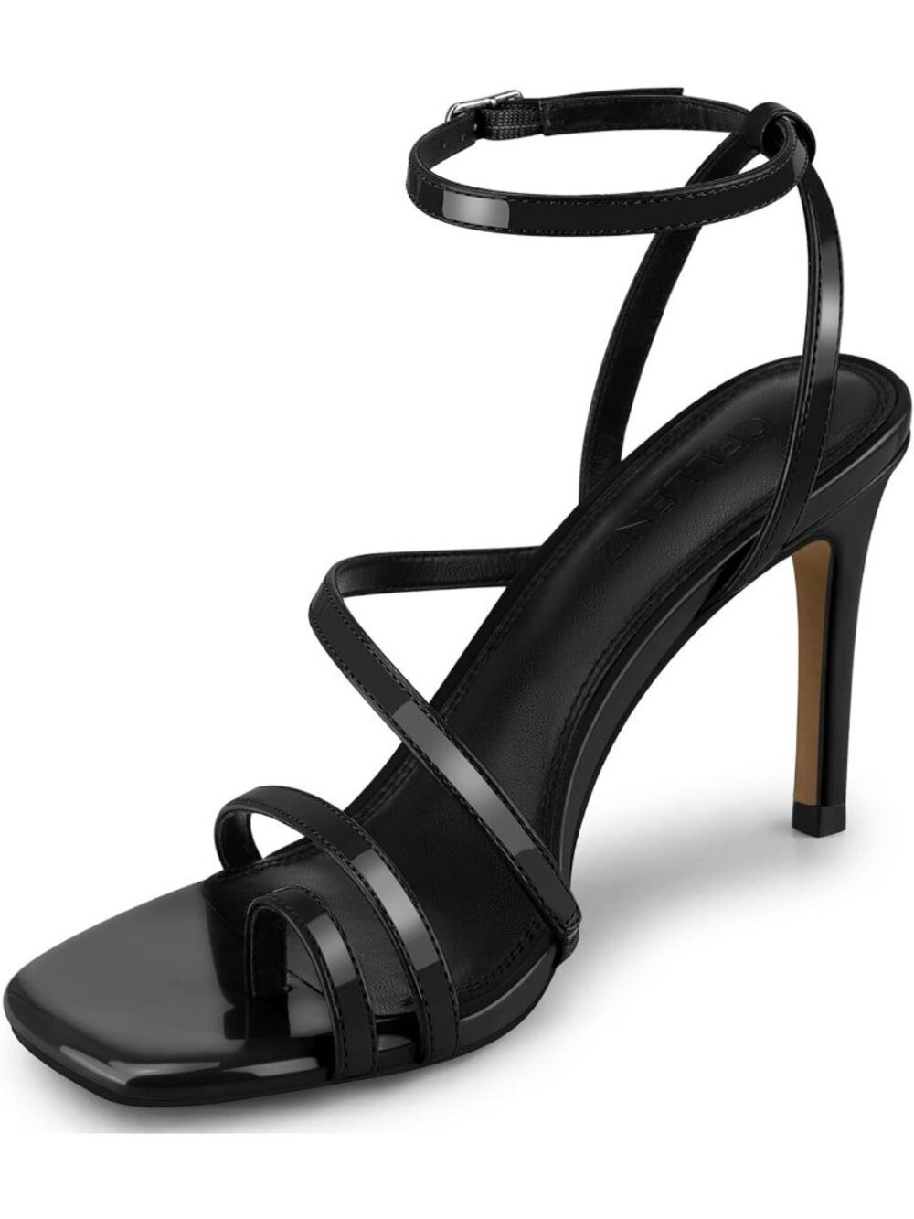 Trendy Open Toe Stiletto Heels - 3.9" Comfortable Dress Sandals for Prom
